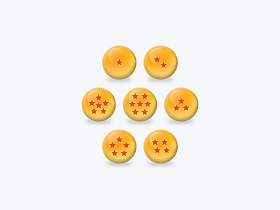 Dragon Balls 3d anime balls depth dragon icon icons manga shadow shine