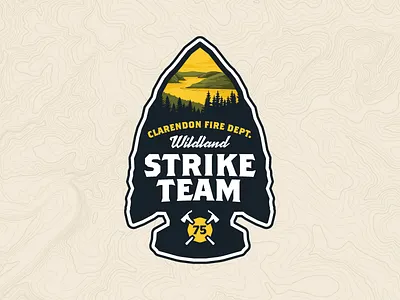 Strike Team arrow arrowhead fire department forrest pa patch pennsylvania wildfire