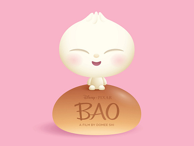 Bao bao character design chibi cute disney illustration jmaruyama kawaii pixar