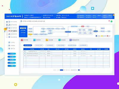 User backstage system blue court execute goverment office platform office system trial