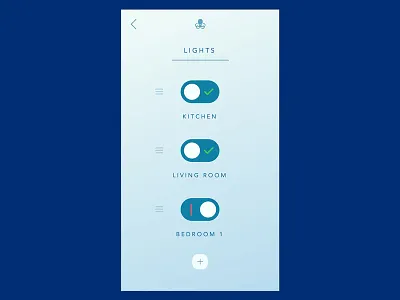 Octoport - IoT App - UI/UX design app app design design iot mobile music octoport product temperature ui ui design ux