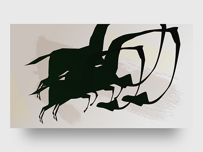 Three Horses anti ui art dada horses