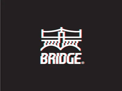 Bridge Glitch agency arizona branding bridge free throw logo phoenix shot tempe
