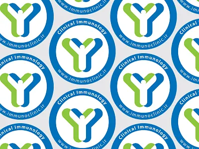 Immunoclinic clinical graphic immunoclinic immunology logo