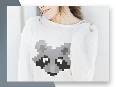 Merch for MightyMatics it it company mascot merch pixel art raccoon racoon sweatshirt t shirt