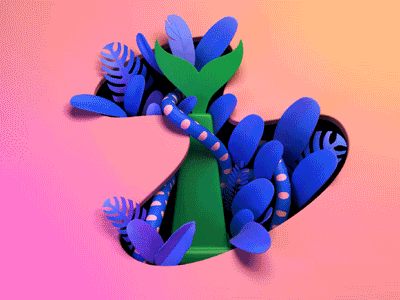 Shorty Jungle Snake 3d awards cgi colour jungle snake