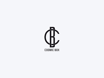 Cosmic box logo branding graphic design illustration logo design web design