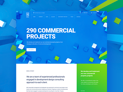 Corporate web design colourful corporate ui ux web web design