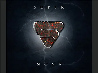 Super Nova and cgi logo typography