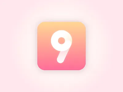 9 9 app icon logo ui ux xi