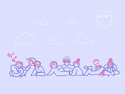 this is how we chill from 93 til 2d etc illo illustration kyles brushes photoshop