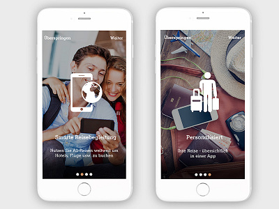 Onboarding UI for Travel app onboarding ui ui design