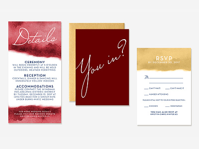 Wedding Suite card design details graphic invitation invites rsvp stationery suite watercolor wedding