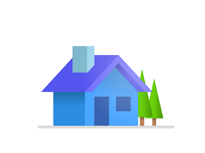 Home Sweet Home! app design home illustration object onboarding otp startup tree ui ux visual