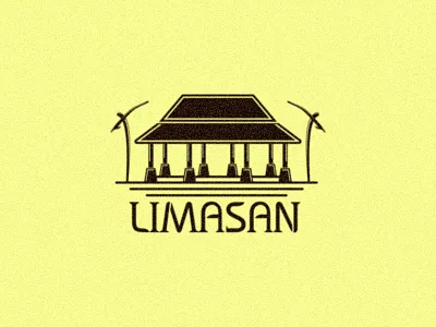 Limasan Resto artist cullinary design illustration logo logomaker pennymaker restaurant resto studio