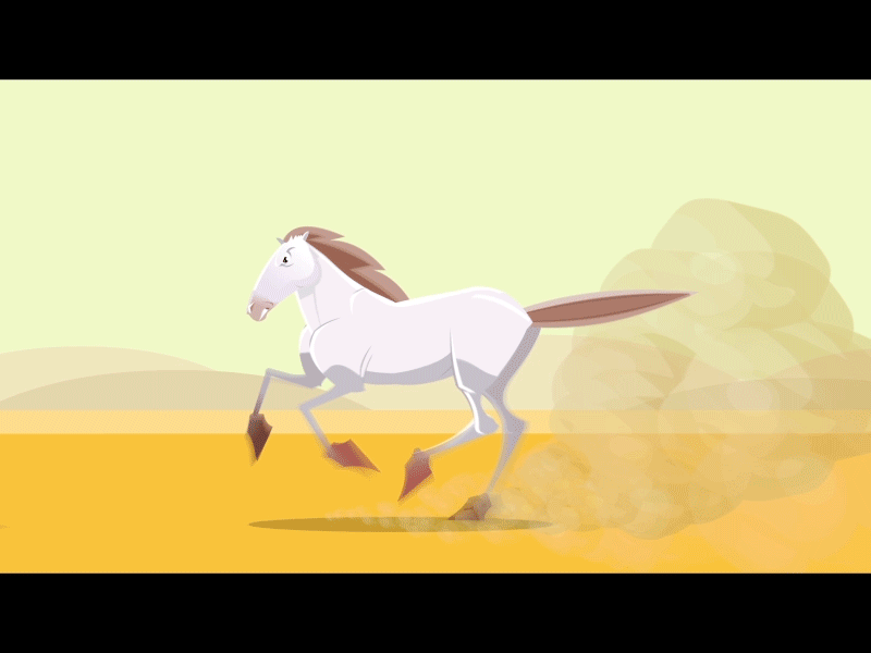 Horse Running Animation