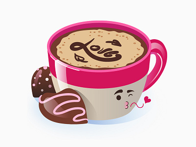 Mocha Spot Illustration coffee design espresso illustration illustrator mocha spot illustration