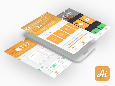 App Responde Aí app study ui ux visual design