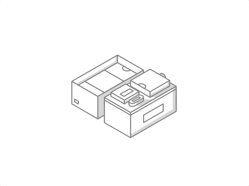 Product Box Icon animation gif gsap icons illustration