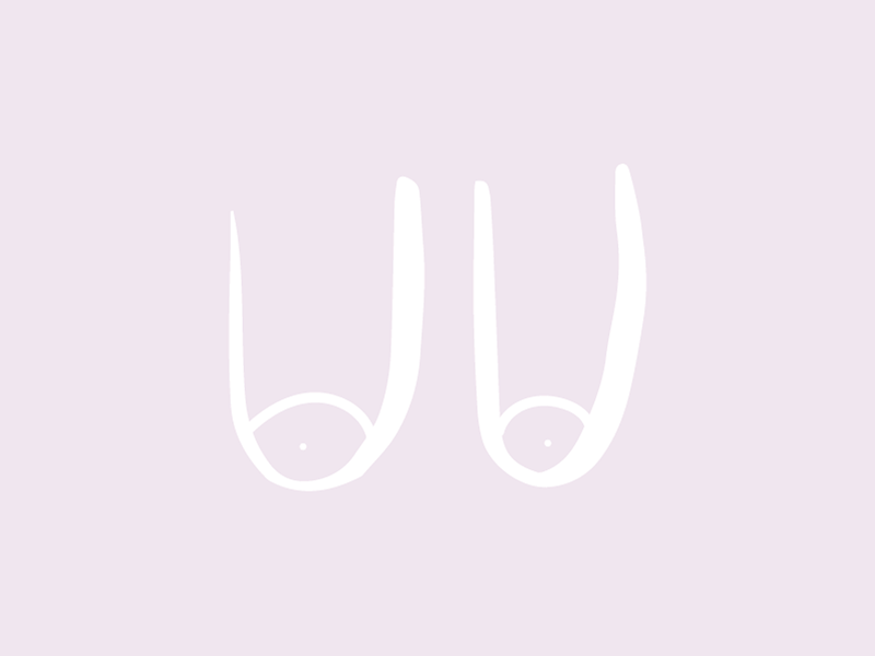 BOOBS 100 100dayproject 100daysofboobs boobs drawing empowerment female girl girlpower illustration pink purple