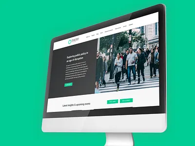 Web Design: The Bennett Institute academic cambridge design digital education policy public ui ux web website