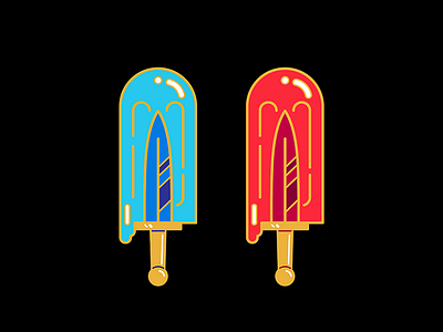 Sweet Treat design illustration pin vector