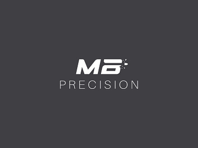 Logo Concept bullet illustration initials logo small business