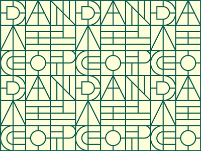 Dan Wilcop Pattern art deco geometry line work materials pattern shapes wilcop