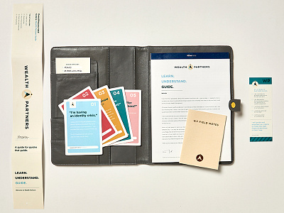 WEALTH PARTNERS: UNTD - Employee Workshop Materials brand ambassadors brand toolkit design