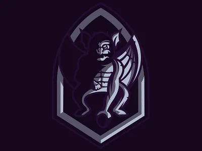 NY Gargoyles (XFL Rebirth 3/8) architecture brand design football gargoyle gothic logo new york sports