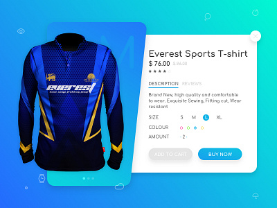 Product Page Concept Design design everest flat futuristic material metro modern sketch store ui website