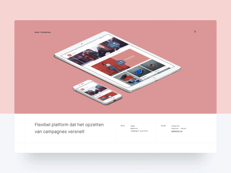 Heavyweight – Case Studies animation design flinto framer gif interactive interface portfolio principle prototype ui ux