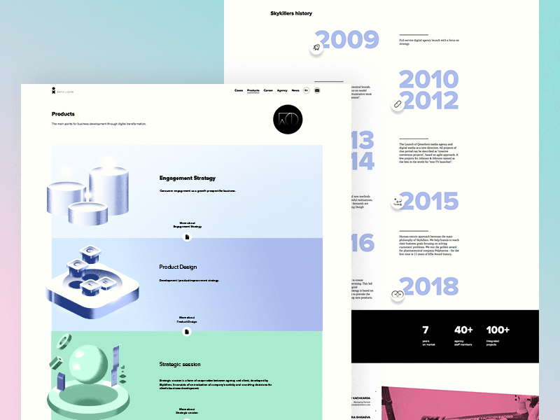 Skykillers | Website pages minimal skykillers website