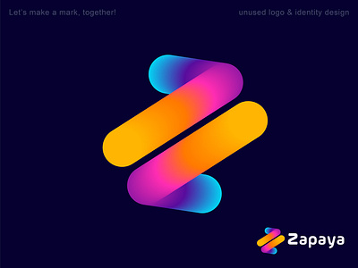 Z letter logo app brand brand identity branding logo logo creation logo design logo mark monogram tech technology visual identity web z