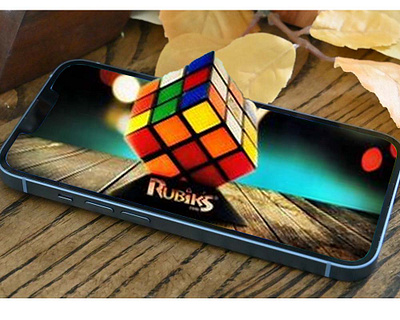 3D Design Rubik cube 3d 3d image 3d view graphic design rubik rubik cube ui