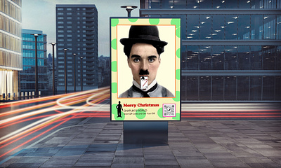 Chaplin’s Interactive Christmas Stand chaplin chaplins world museum christmas creative design design graphic design interactivedesign outdoor advertising photoshop singage stand design