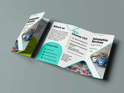 Productive Trifold Brochure Design brand identity branding brochure design business business brochure business trifold clean company brochure corporate creative brochure creative trifold design graphic design minimal modern motion graphics plan project business proposal trifold business brochure