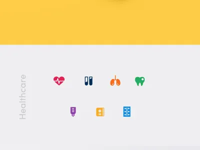 Iconography behance healthcare icon icon set iconography icons illustration