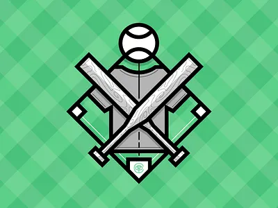 Teeball Badge badge baseball cotton bureau icon illustration tee ball