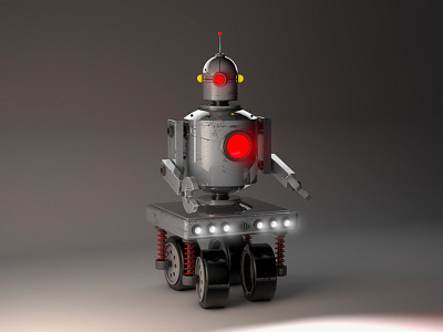 Robot 3d c4d cinema 4d robot