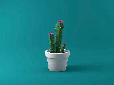 Cactus 3d c4d cinema 4d robot