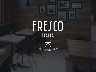 Fresco Italia cafe cafe logo coffee coffee logo dine logo italy modern monoline professional refreshment logo simplistic stylish logo