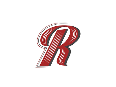 R color design retro typography