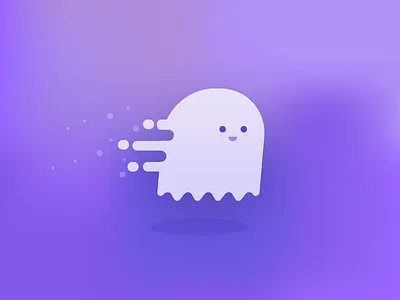 30 Minute Challenge - Ghost 30 minute challenge 30minutechallenge cute flat ghost illustration
