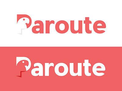 Paroute | Logo design agile app logo logotipo mexico paroute parrot planning route routes sonora tech