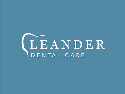 Leander Dental Care branding dental dentist healthcare hygiene identity logo oral oral care teeth