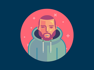 Adobe Creative Challenge - Day 9 - Selfie adobe illustration illustrator portrait. selfie vector