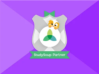 Studysoup Partner Badge badge branding design flat design icon mascot partner studysoup