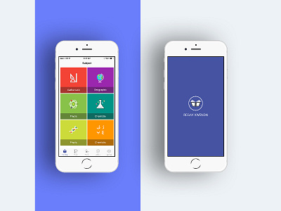 Exam app aplication app art branding design graphic icon ios logo mockup ui