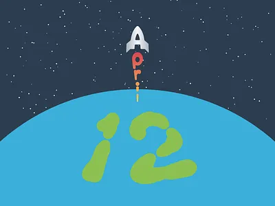 April 12 12 apr april date datetypography number twelve typography